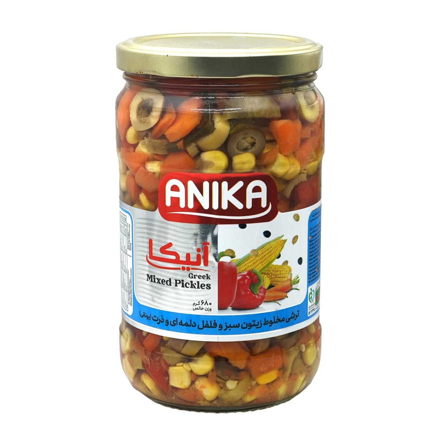 Anika Greek Mixed Pickles 680g