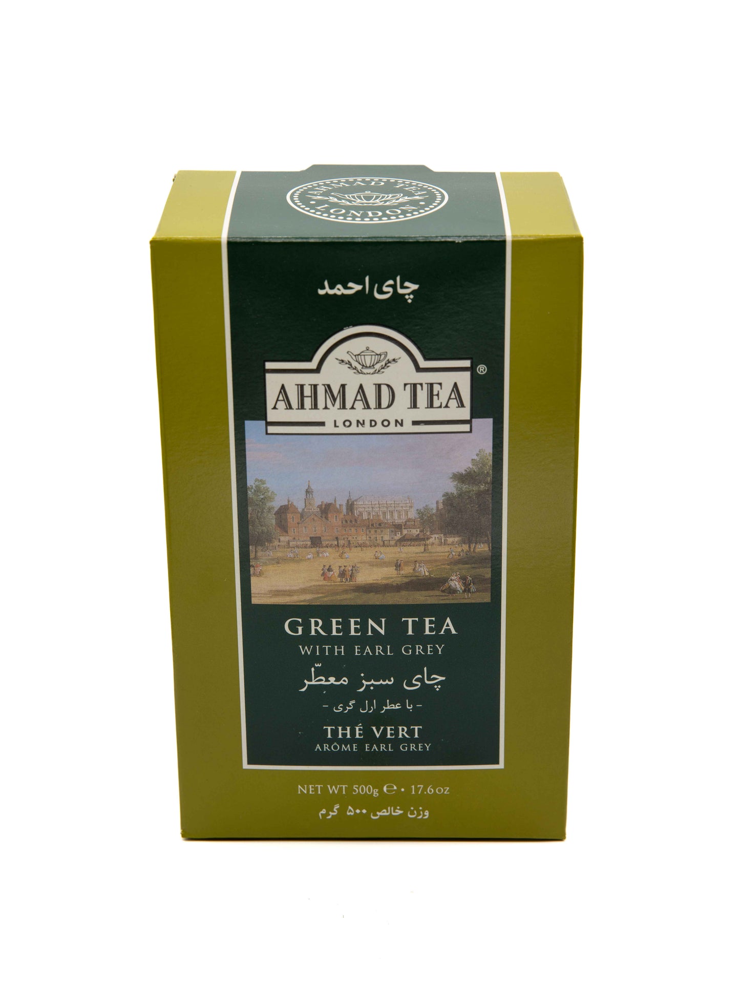 AHMAD Green TEA with Earl Grey 500 gr