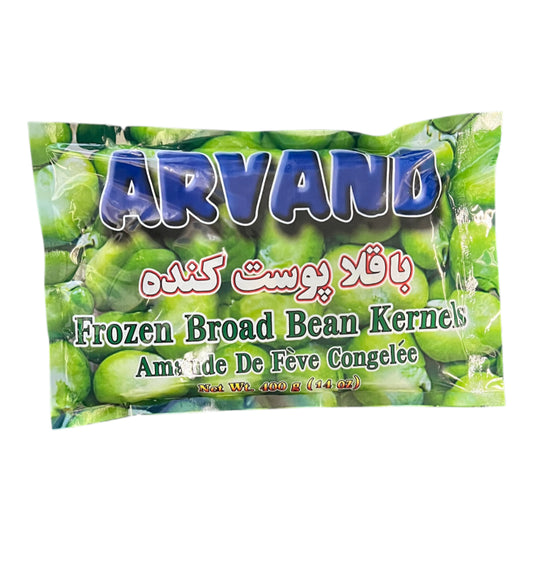 Arvand Frozen Peeled Broad Beans 400 gr