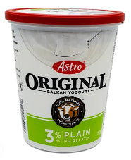Astro Original 3% Plain Yogurt 750 g