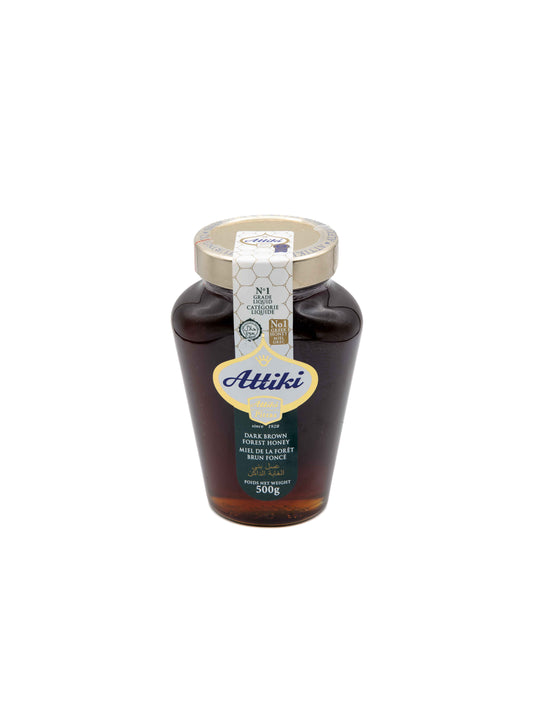 Attiki Dark Brown Forest Honey 500 gr