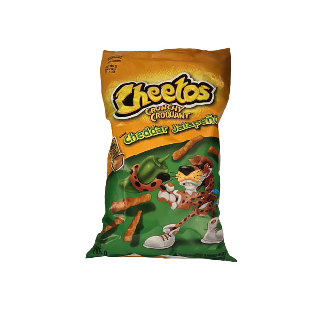 Cheetos Crunchy 285 gr- Cheddar Jalepeno Flavour