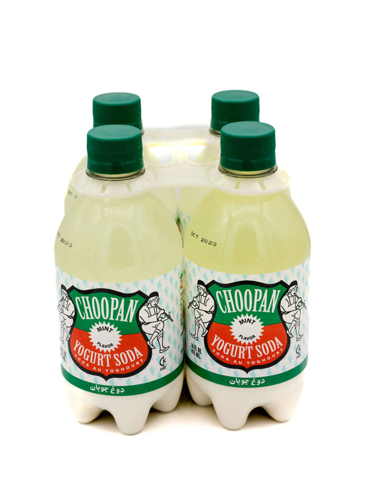 Choopan Yogurt Soda- Mint Flavor 4x473 ml