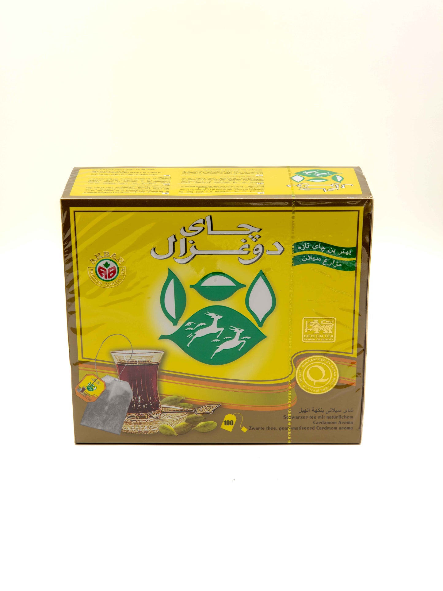 Do Ghazal Tea with Cardamom Flavor (100 Tea Bag)