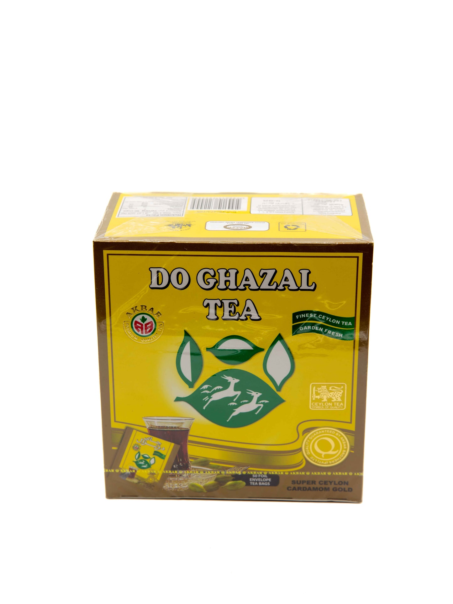 Do Ghazal Tea with Cardamom Flavor (50 Enveloped Tea Bag)