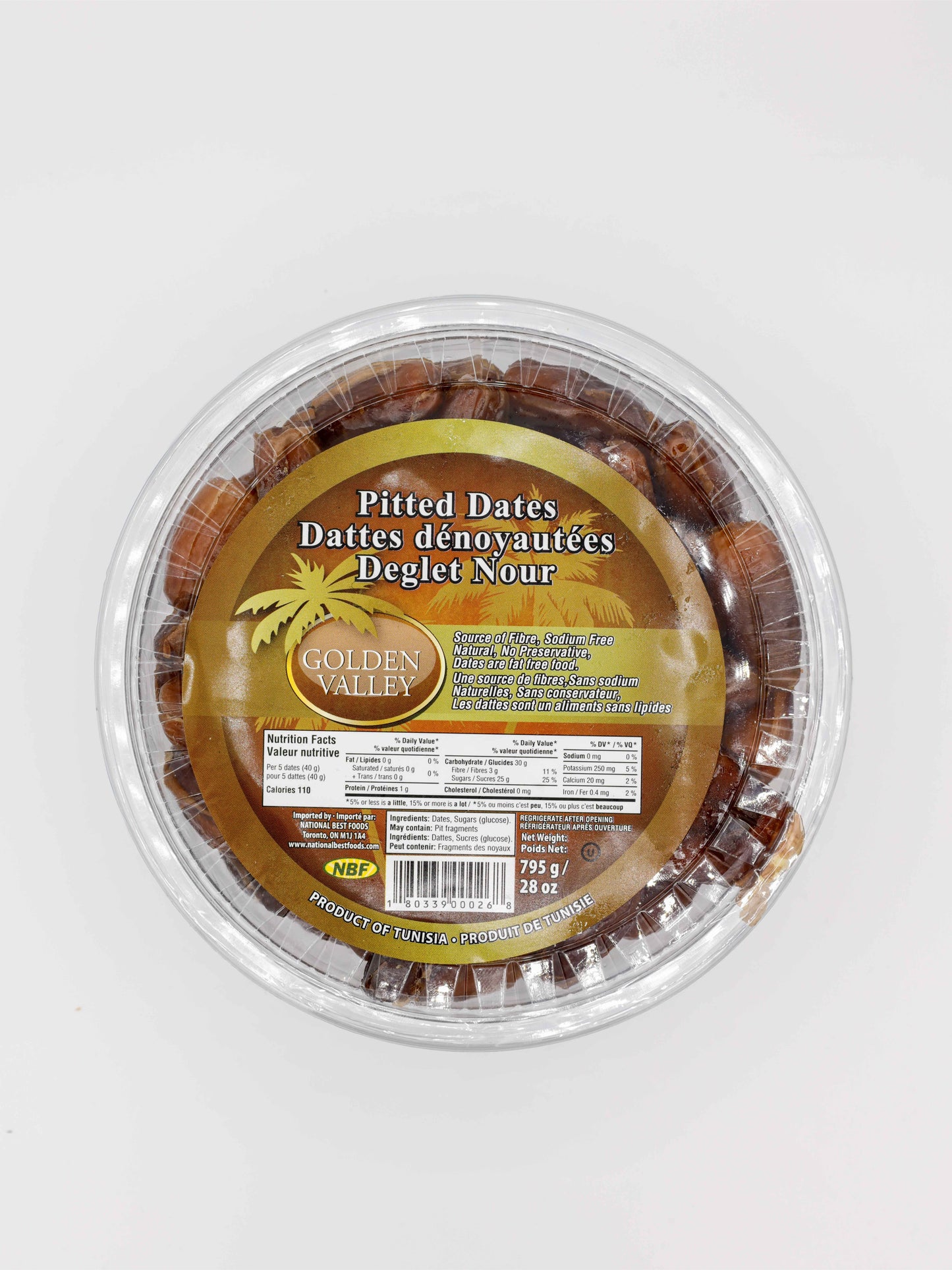 Golden Valley Pitted Dates 795 gr