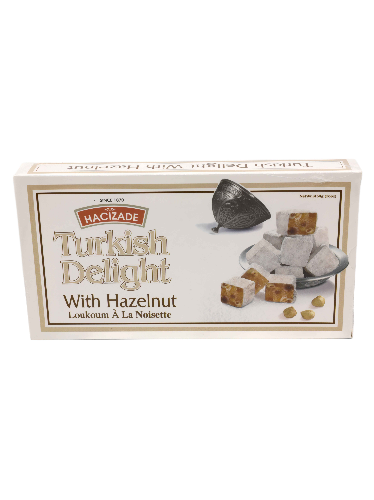 HACIZADE Turkish Delight with Hazelnut 454 gr