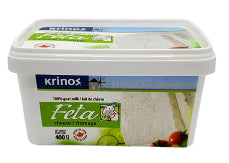 Krinos 100% Goat Milk Feta Cheese 400 g