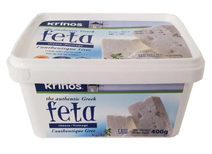 Krinos Authentic Greek Feta Cheese 400 g