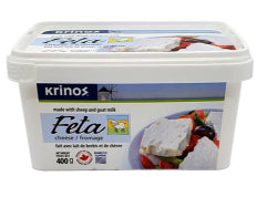 Krinos Sheep & Goat Feta Cheese 400 g