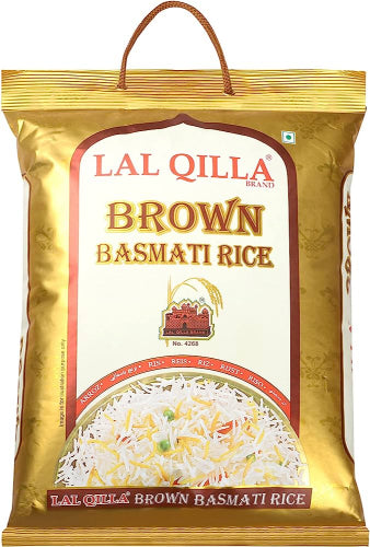 LAL QILLA Brown Basmati Rice 10 Lb