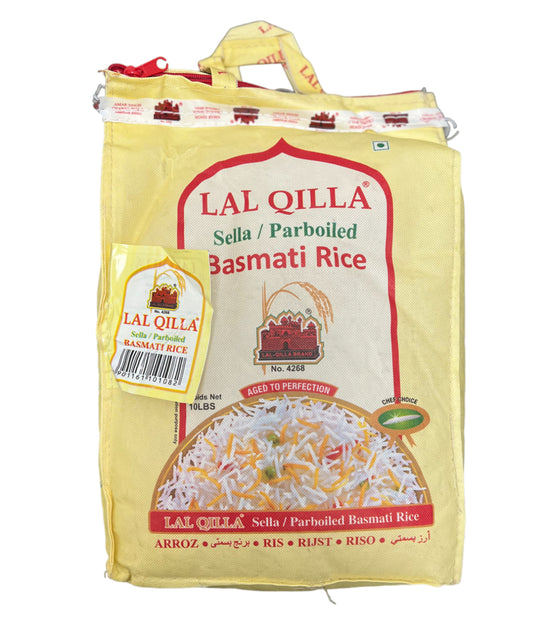 LAL QILLA Supreme Sella Basmati Rice 10 Lb