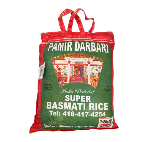 PAMIR Darbari Super Basmati Rice 10 Lb