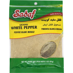 Sadaf Ground White Pepper 85 gr