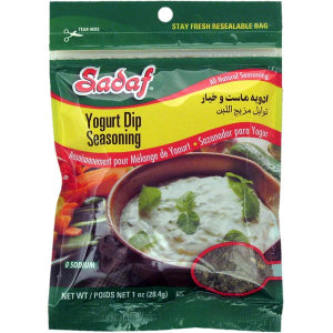 Sadaf Yogur Dip Seasoning Mix 28.4 gr